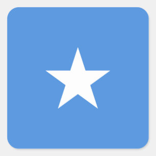 Somali Flag Square Sticker