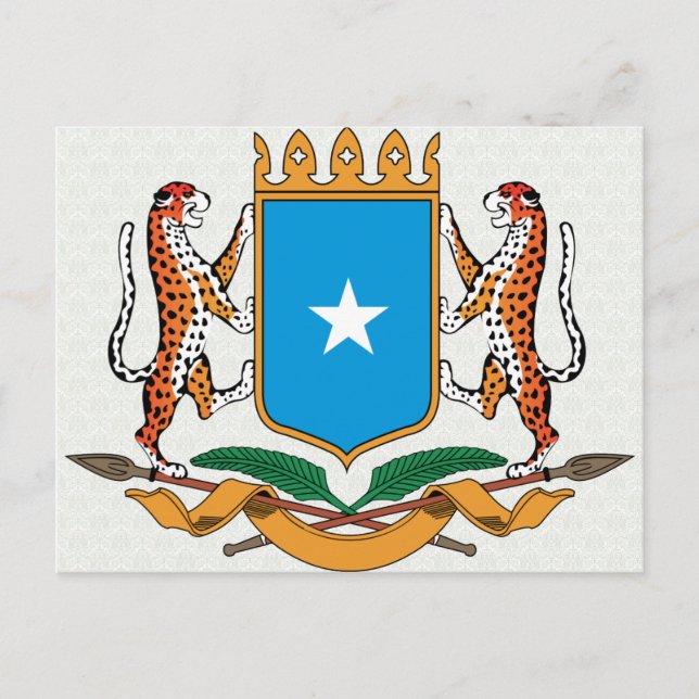Somalia Coat of Arms detail Postcard (Front)