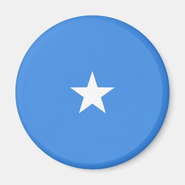 Somalia Fisheye Flag Magnet (Front)