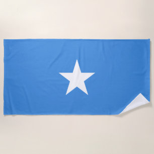 Somalia Flag Beach Towel