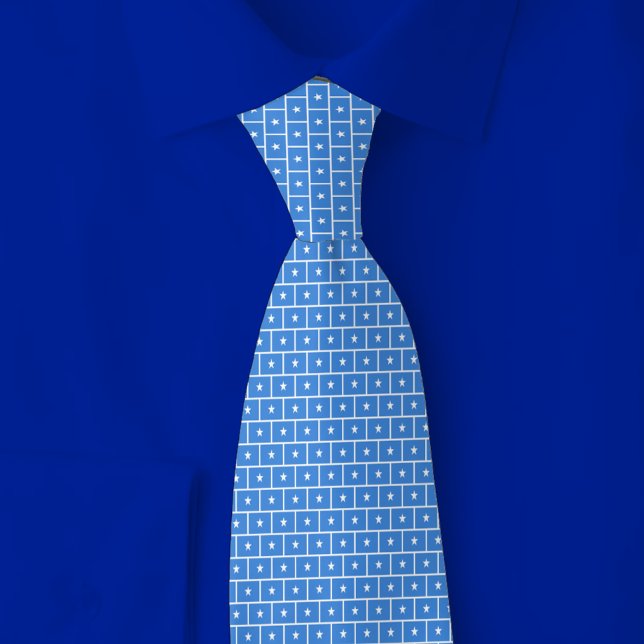 Somalia Flag Brick Pattern Tie (Creator Uploaded)