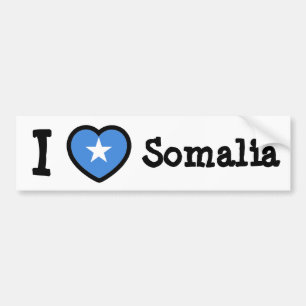 Somalia Flag Bumper Sticker