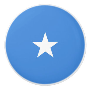 Somalia flag ceramic knob