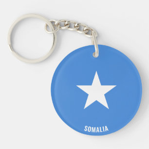 Somalia Flag Charming Patriotic Key Ring