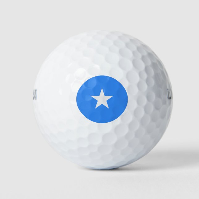 Somalia Flag Golf Balls (Front)