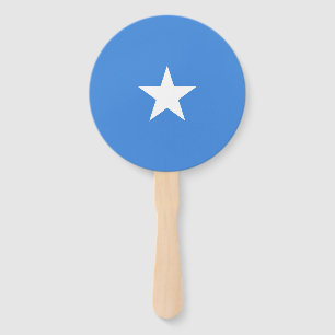 Somalia flag hand fan