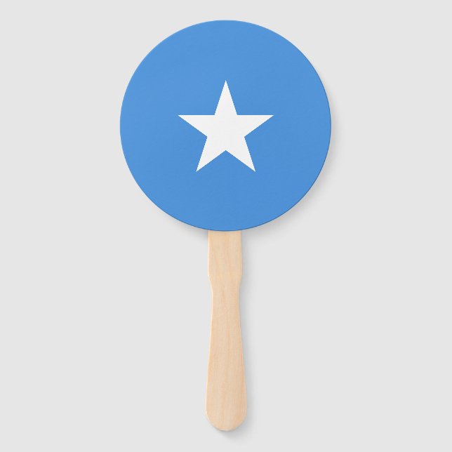 Somalia Flag Hand Fan (Front)