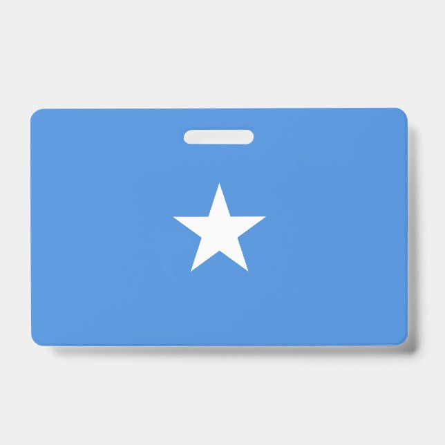 Somalia flag ID badge (Front)