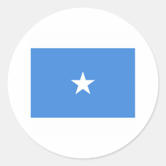 Somalia FLAG International Classic Round Sticker