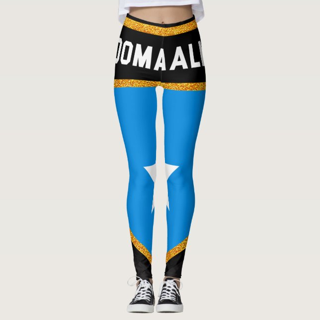 Somalia Flag Leggings (Front)