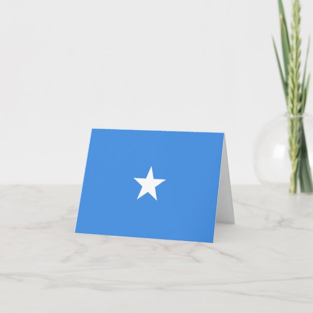 Somalia Flag Notecard (Front)