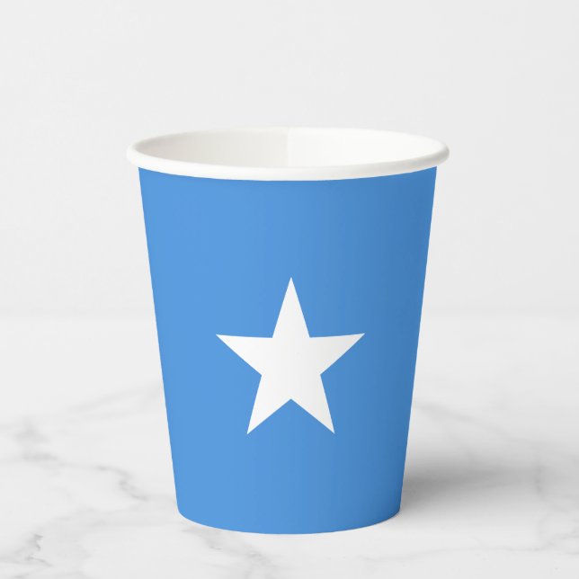 Somalia Flag Paper Cups (Left)