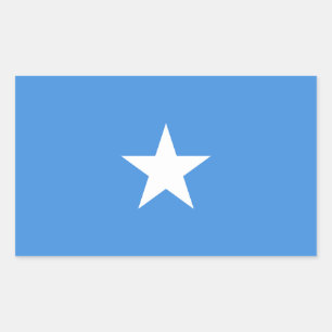 Somalia Flag Rectangular Sticker