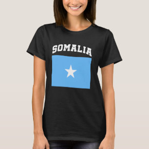 Somalia Flag Somali Heritage Culture Somalis Somal T-Shirt