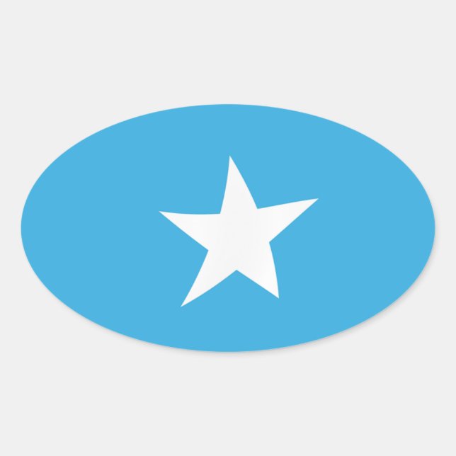 Somalia Flag Sticker (Front)