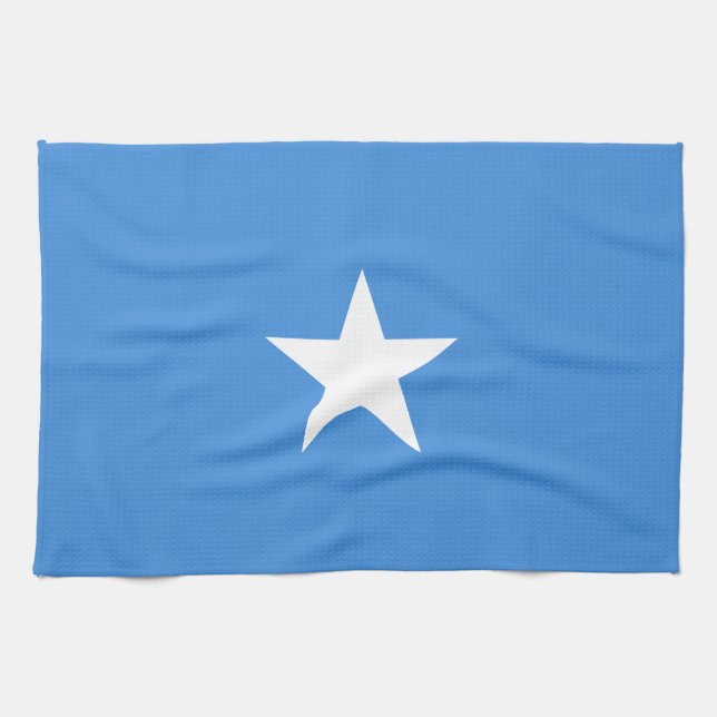 Somalia Flag Tea Towel (Horizontal)
