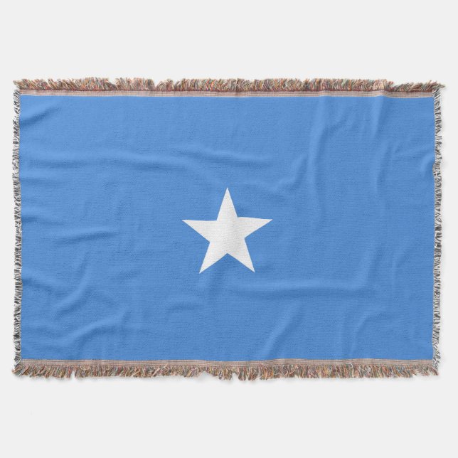 Somalia flag throw blanket (Front)