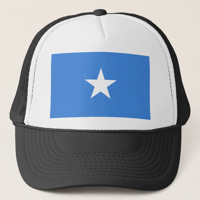 Somalia Flag Trucker Hat (Front)