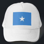 Somalia Flag Trucker Hat<br><div class="desc">Patriotic flag of Somalia.</div>