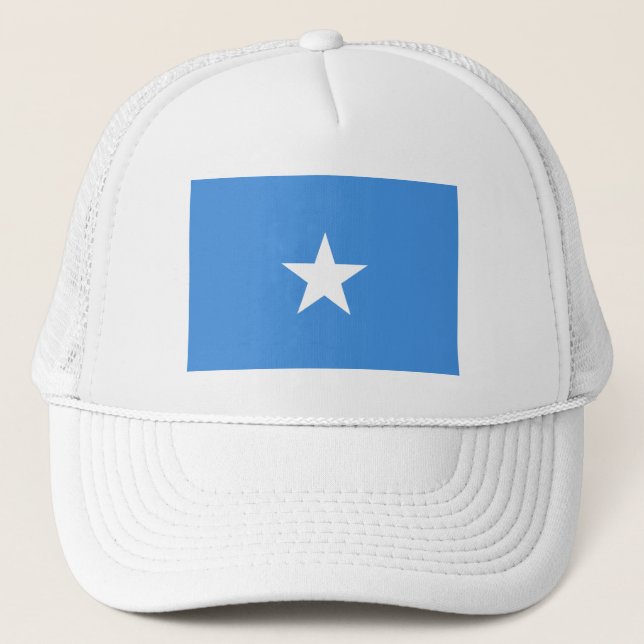 Somalia Flag Trucker Hat (Front)