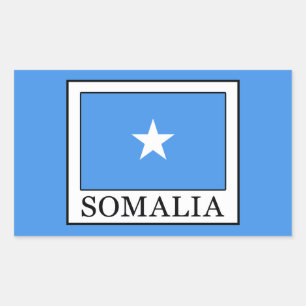 Somalia Rectangular Sticker