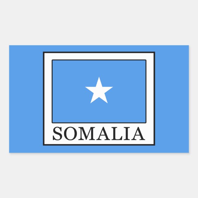 Somalia Rectangular Sticker (Front)