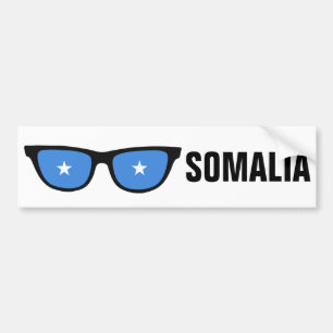 Somalia Shades custom bumpersticker Bumper Sticker