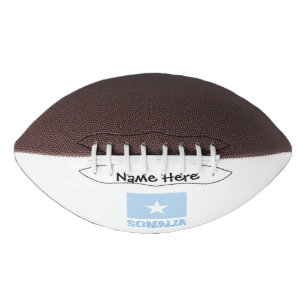Somalia Somali Flag Black Personalisation American Football