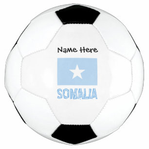 Somalia Somali Flag Black Personalisation  Football