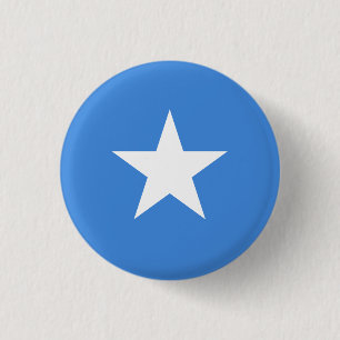 Somalia (Somalian) Flag 3 Cm Round Badge