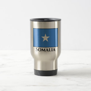 Somalia (Somalian) Flag Travel Mug