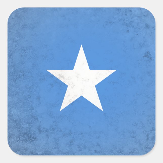 Somalia Square Sticker (Front)