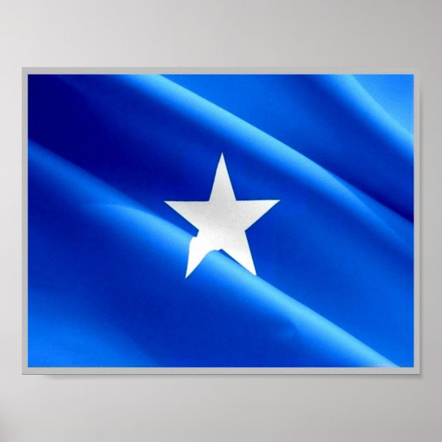 Somalia - Waving Flag - Poster (Front)