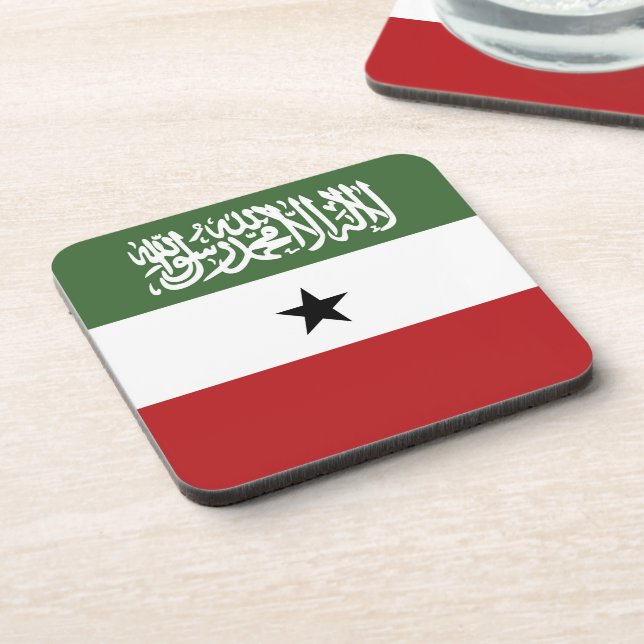 Somaliland flag coaster (Left Side)