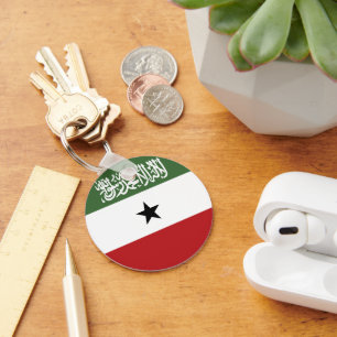 Somaliland flag key ring