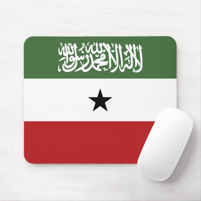 Somaliland flag mouse mat (With Mouse)