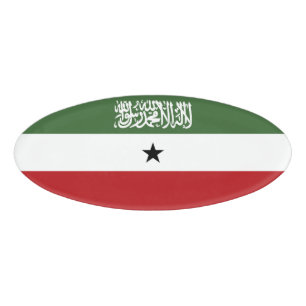 Somaliland flag name tag