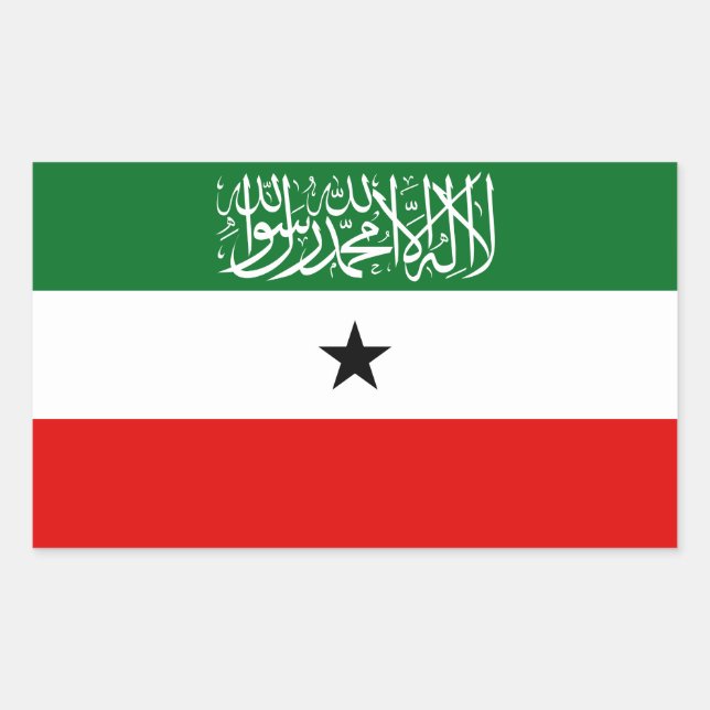 Somaliland Flag Rectangular Sticker (Front)