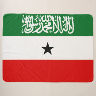 Somaliland Flag Sherpa Blanket
