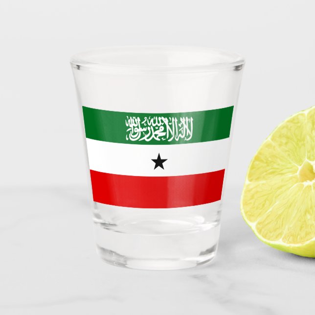 Somaliland Flag Shot Glass (Front)