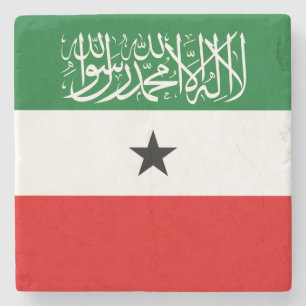 Somaliland Flag Stone Coaster