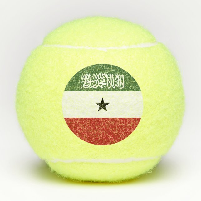 Somaliland flag tennis balls (Front)