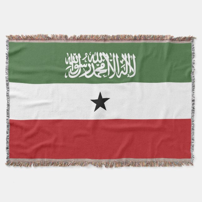 Somaliland flag throw blanket (Front)