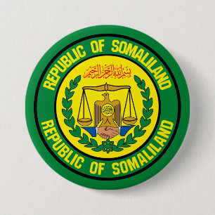 Somaliland Round Emblem 7.5 Cm Round Badge