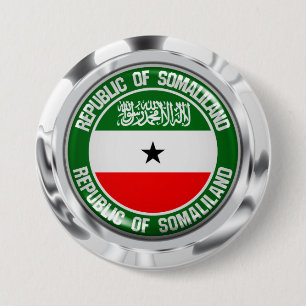 Somaliland Round Emblem 7.5 Cm Round Badge