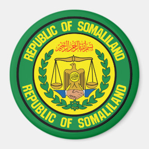 Somaliland Round Emblem Magnet