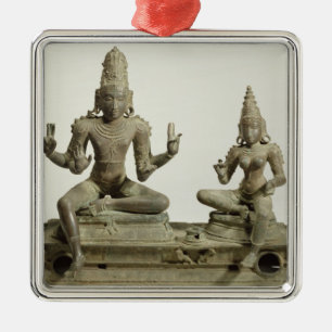 Somaskanda, Chola, Tamil Nadu (bronze) Metal Tree Decoration