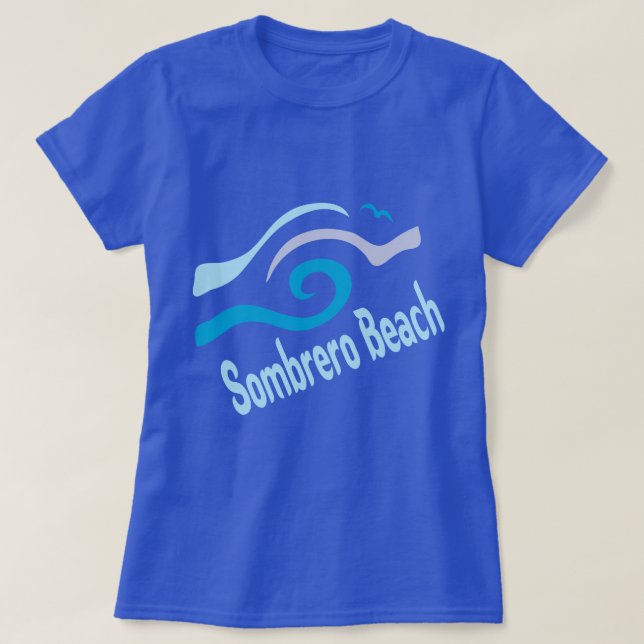 Sombrero Beach shirt (Design Front)