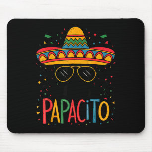 Sombrero Face Papacito Cinco Mayo Fiesta Funny Mex Mouse Mat