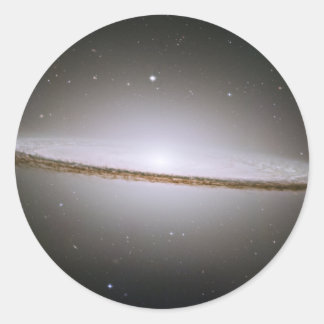 Sombrero Galaxy (Hubble Telescope) Classic Round Sticker